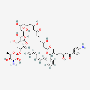 molecular formula C59H86N2O18 B607546 Candicidin A3 CAS No. 58591-23-4
