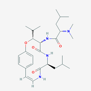 molecular formula C28H44N4O4 B607549 Franganine CAS No. 19526-08-0