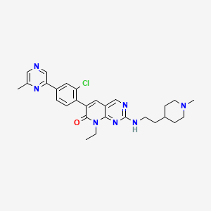 molecular formula C28H32ClN7O B607550 FRAX1036 CAS No. 1432908-05-8