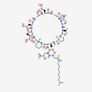molecular formula C59H94N14O19 B607553 Friulimicin B CAS No. 239802-15-4
