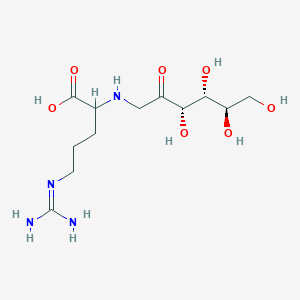 molecular formula C12H24N4O7 B607555 Fructose-arginine CAS No. 25020-14-8