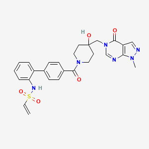 molecular formula C27H28N6O5S B607561 FT827 CAS No. 1959537-86-0