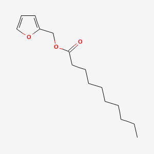 molecular formula C15H24O3 B607569 Furfuryl decanoate CAS No. 39252-05-6