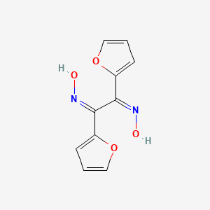 molecular formula C10H8N2O4 B607570 (2,2')-Furildioxime CAS No. 522-27-0