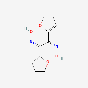 molecular formula C10H8N2O4 B607570 Furildioxime CAS No. 522-27-0