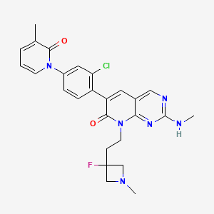 molecular formula C26H26ClFN6O2 B607585 G-9791 CAS No. 1926204-95-6