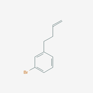 molecular formula C10H11Br B060759 4-(3-Bromophenyl)-1-butene CAS No. 161173-98-4