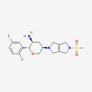 molecular formula C18H23F2N3O3S B607602 Garvagliptin CAS No. 1601479-87-1