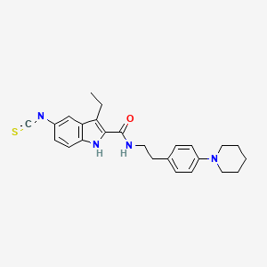 molecular formula C25H28N4OS B607604 GAT-100 CAS No. 1663564-42-8