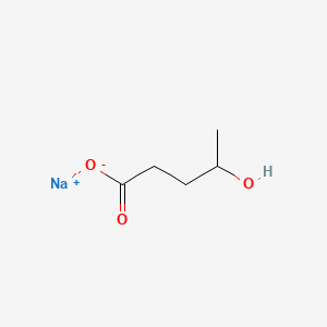 molecular formula C5H9NaO3 B607634 4-羟基戊酸钠 CAS No. 56279-37-9