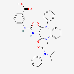 molecular formula C34H31N5O6 B607635 GI 181771 CAS No. 305366-98-7