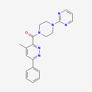 molecular formula C20H20N6O B607636 GIBH-130 CAS No. 1252608-59-5