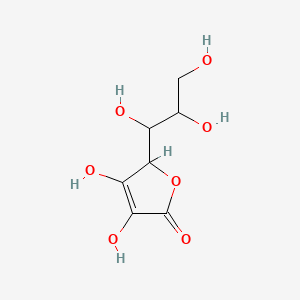 molecular formula C7H10O7 B607660 Glucoascorbic acid, D- CAS No. 26566-39-2