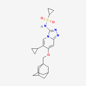 molecular formula C23H30N4O3S B607675 GNE-131 CAS No. 1629063-81-5