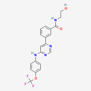 molecular formula C20H17F3N4O3 B607705 GNF-5 CAS No. 778277-15-9