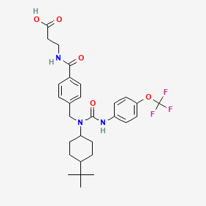 molecular formula C29H36F3N3O5 B607726 Gra EX-25 