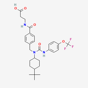 molecular formula C29H36F3N3O5 B607726 Gra EX-25 CAS No. 307983-31-9