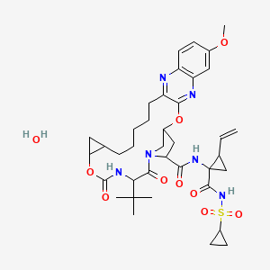 B607727 Grazoprevir hydrate CAS No. 1350462-55-3