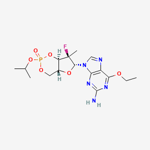 molecular formula C16H23FN5O6P B607733 (Rac)-PSI-352938 CAS No. 1231747-17-3