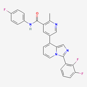molecular formula C26H17F3N4O B607736 Ido-IN-13 CAS No. 2291164-02-6