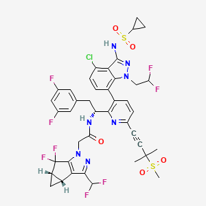 molecular formula C39H32ClF10N7O5S2 B607743 Lenacapavir CAS No. 2189684-45-3