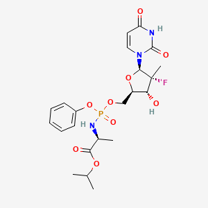 molecular formula C22H29FN3O9P B607747 GS-9851 CAS No. 1064684-44-1