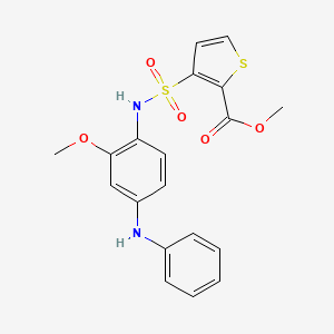 molecular formula C19H18N2O5S2 B607751 GSK0660 CAS No. 1014691-61-2