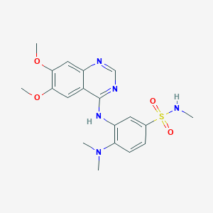 molecular formula C19H23N5O4S B607754 GSK-114 CAS No. 1301761-96-5