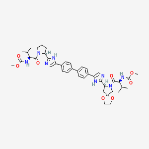 molecular formula C42H52N8O8 B607792 GSK2236805 CAS No. 1256390-53-0