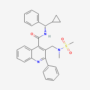 molecular formula C29H29N3O3S B607796 GSK256471 CAS No. 1133706-08-7