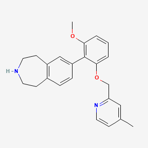 molecular formula C24H26N2O2 B607799 Unii-WF9CA8UL2V CAS No. 1398695-47-0