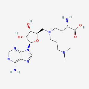 B607805 5'-{[(3s)-3-Amino-3-Carboxypropyl][3-(Dimethylamino)propyl]amino}-5'-Deoxyadenosine CAS No. 2245255-65-4