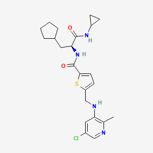 molecular formula C23H29ClN4O2S B607808 gsk2830371 