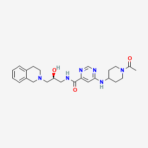 molecular formula C24H32N6O3 B607829 GSK3326595 CAS No. 1616392-22-3
