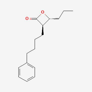 3-(4-Phenylbutyl)-4-propyloxetan-2-one