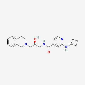 molecular formula C22H28N4O2 B607853 GSK591 
