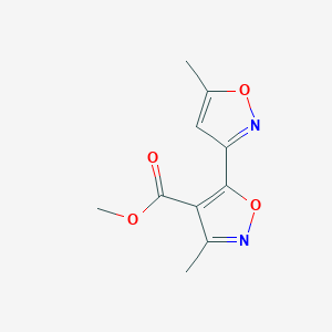 Methyl 3-Methyl-5-(5-methylisoxazol-3-yl)isoxazole-4-carboxylate