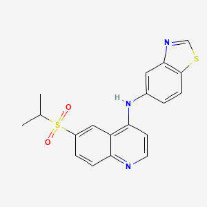 molecular formula C19H17N3O2S2 B607870 GSK872 