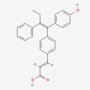molecular formula C25H22O3 B607895 GW7604 CAS No. 195611-82-6