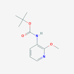 molecular formula C11H16N2O3 B060792 tert-Butyl (2-methoxypyridin-3-yl)carbamate CAS No. 161117-83-5