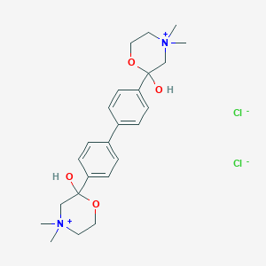 molecular formula C24H34Cl2N2O4 B607922 Hemicholinium dichloride CAS No. 18997-39-2