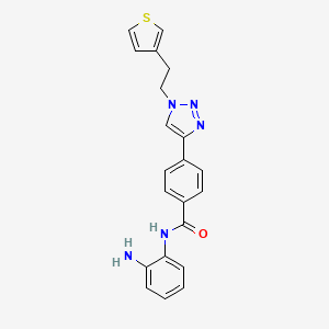 molecular formula C21H19N5OS B607924 HDAC3-IN-T247 CAS No. 1451042-18-4