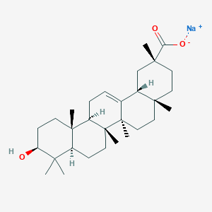 molecular formula C30H47NaO3 B607934 (3b,20b)-3-Hydroxy-olean-12-en-29-oic acid sodium salt CAS No. 1148013-87-9