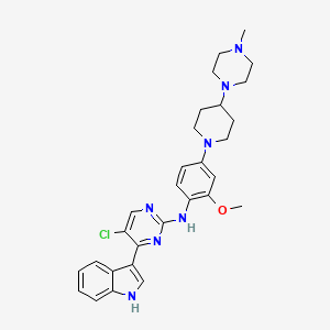 molecular formula C29H34ClN7O B607944 HG-14-10-04 CAS No. 1356962-34-9