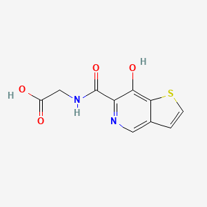molecular formula C10H8N2O4S B607951 HIF-Hydroxylase Modulator CAS No. 909010-67-9