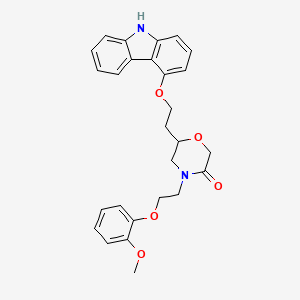 molecular formula C27H28N2O5 B607971 SOICR-IN-1 