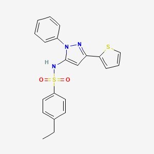 molecular formula C21H19N3O2S2 B607981 HSF1A 