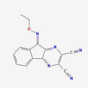 molecular formula C15H9N5O B607994 DUB-IN-2 CAS No. 924296-19-5