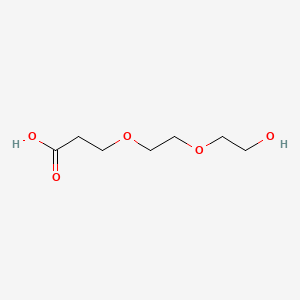 3-[2-(2-Hydroxyethoxy)ethoxy]propanoic acid