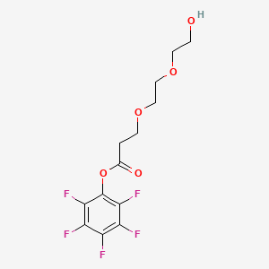 molecular formula C13H13F5O5 B608004 Hydroxy-PEG2-PFP ester 